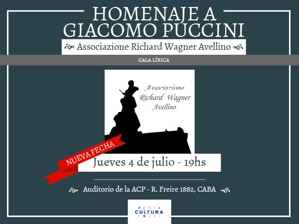 Gala Lírica en homenaje a Puccini