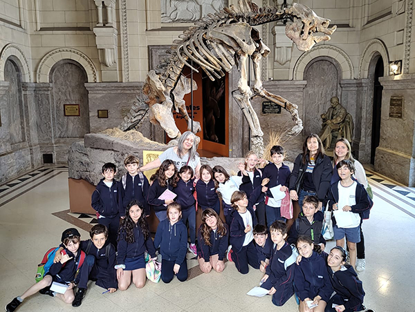 Tercer grado visitó el Museo de Ciencias Naturales