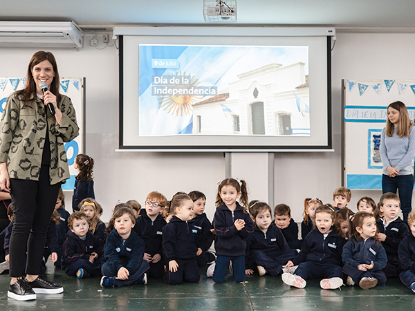Las salas de 3 celebraron la independencia
