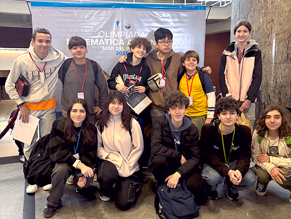 Participación destacada en la Olimpiada de Matemática