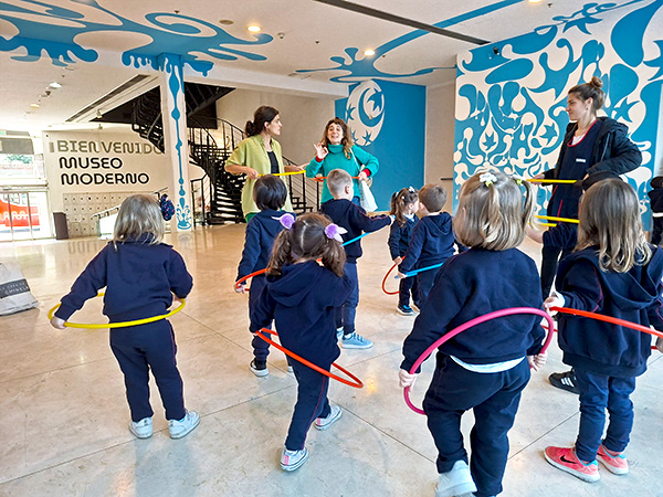 Salida al Museo Moderno de las salas de 3