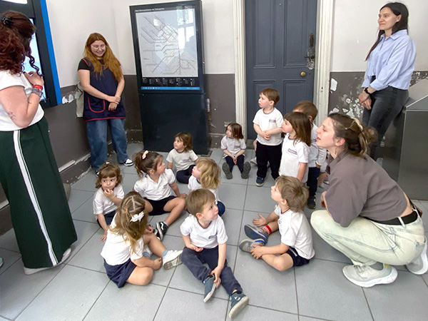 Salida a la estación de tren