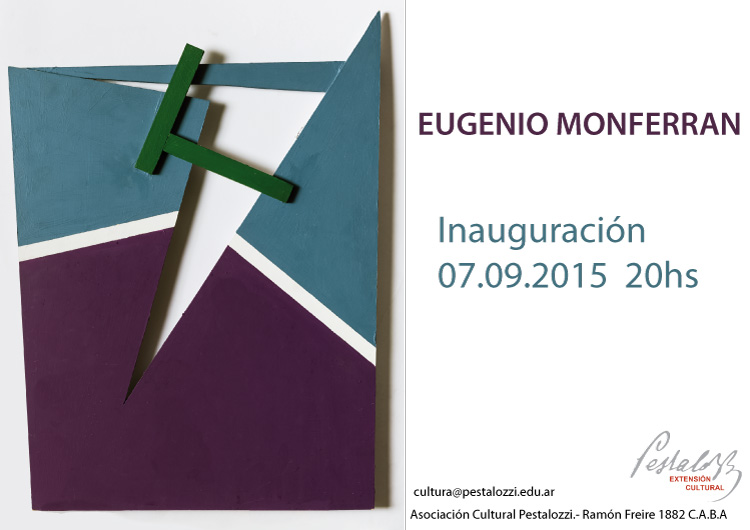 Inauguración de la muestra de Eugenio Monferran