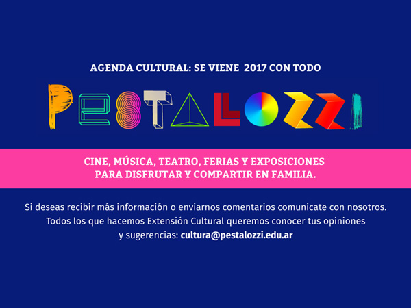 Agenda cultural 2017