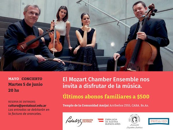 Concierto del Mozart Chamber Ensemble