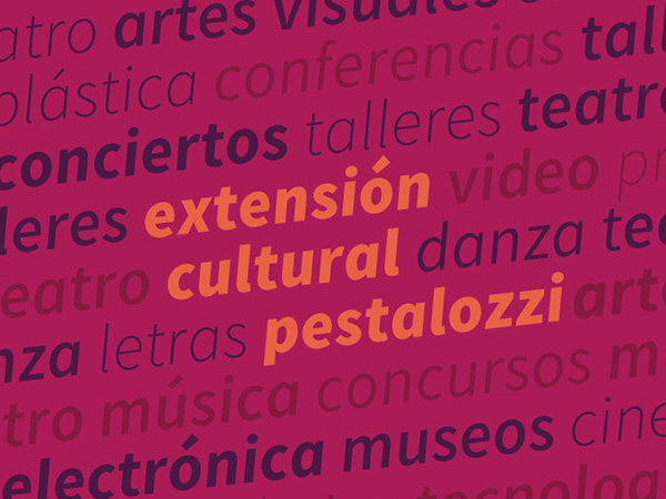 Agenda Cultural Pestalozzi - 1/5 al 8/5