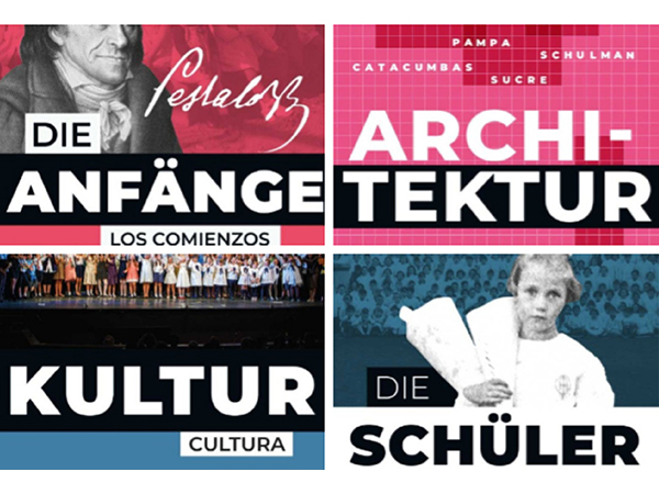 Agenda cultural: Identidad Pestalozzi | Zurück ins Kino | Botánica | Podcast | Semana de Arte